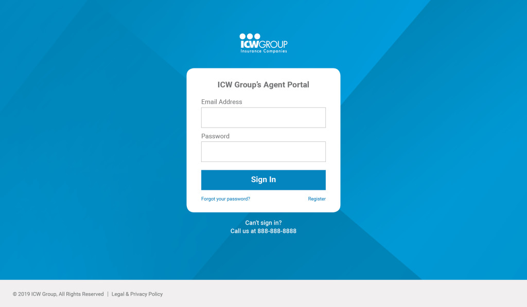 Agent-Portal-Login-Page-Basic